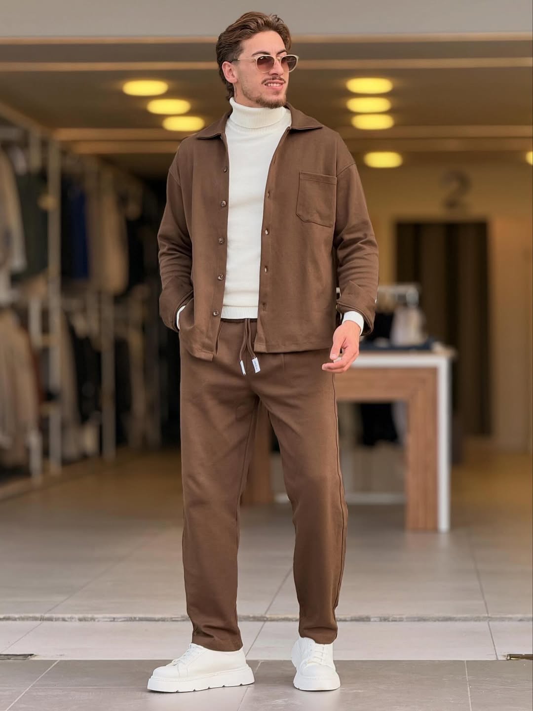 Premium Relaxed Fit Tracksuit Co-ord Set